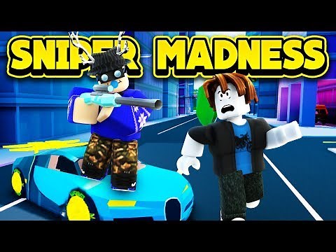 SNIPER MADNESS IN JAILBREAK! (ROBLOX Jailbreak)