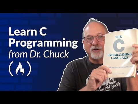 Learn C Programming and OOP with Dr. Chuck [feat. classic book by Kernighan and Ritchie]