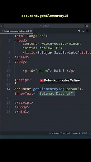 Learn JavaScript from Scratch: How to Use document.getElementById for Beginners