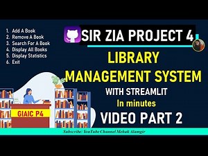 library system in python | giaic quarter 3
