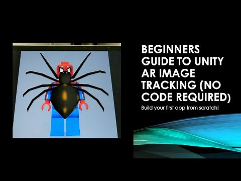 Beginners guide to UNITY AR Image Tracking | No code required | Build your first AR app from scratch