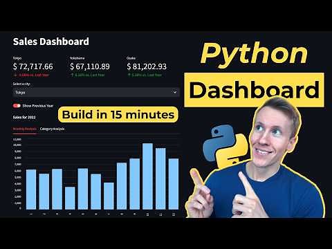 Create & Deploy Your First Python Data Web App in Just 15 Minutes (Step-by-Step)
