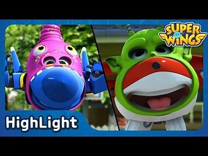Alien Monsters! | SuperWings Highlight | S1 EP8