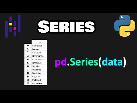 Series in Pandas are easy! 1️⃣