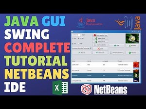 Java Swing Tutorial - Netbeans - Graphical User Interface (GUI) Complete Beginners Guide (Demo)