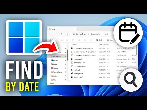 How To Find Files By Date Modified In Windows 11 - Full Guide