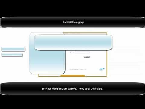 External Debugging / Remote Debugging
