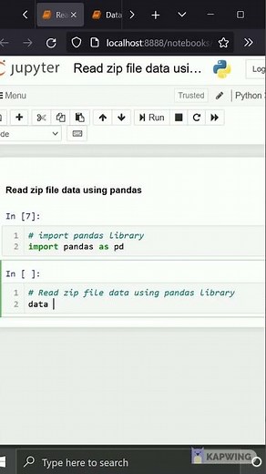 Read zip file data using pandas in Python | Codersarts