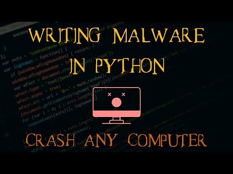 Writing Malware with Python Part 7 - Crashing a Computer