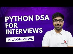DSA Python Course 2026 - Data Structures & Algorithms Using Python - Part 1 [Hindi] | Code & Debug