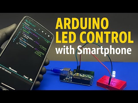Program Arduino from Your Android Phone using ArduinoDroid | Blink LED Project