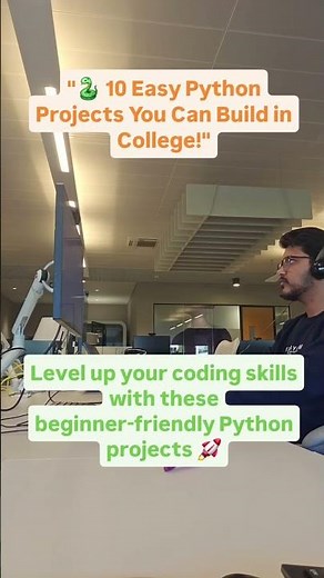 10 Easy Python Projects You Can Build in College