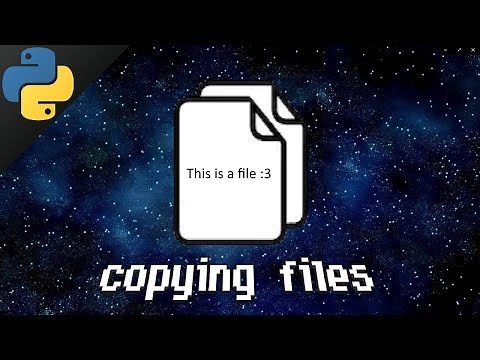 Python copy a file 🖨️