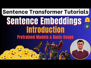 Introduction to Sentence Transformers | NLP Sentence Embeddings & Semantic Search Explained