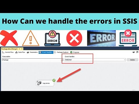 43 Error handling in SSIS | How to handle errors in SSIS