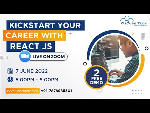 Complete React JS Online Certification Course | #webdeveloper WsCube Tech
