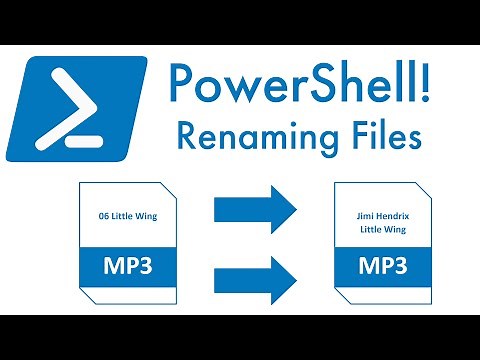 PowerShell! Renaming Files