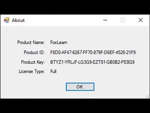 C# Tutorial - Create a License Key/Activation Key C#.Net #2 | FoxLearn