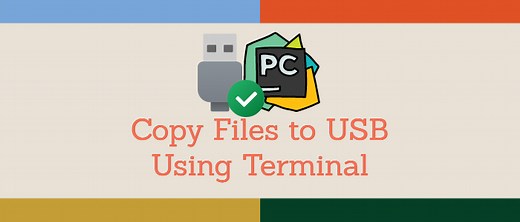 How to Copy Files to USB Using Terminal