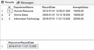 Using Stored Procedures with Return Values