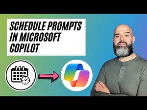 Schedule Prompts in Microsoft Copilot
