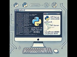Set up a quick web server to allow file transfer.