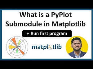 3. What is PyPlot Submodule in Matplotlib | Run first program | Matplotlib Tutorial | Amit Thinks