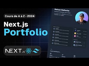 Créer un Portfolio de développeur - Next.js 14, TailwindCSS, React | Cours complet 2024