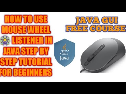 Java Programming | MouseWheelListener Java | Java MouseWheelListener | Java Swing tutorial |Java GUI