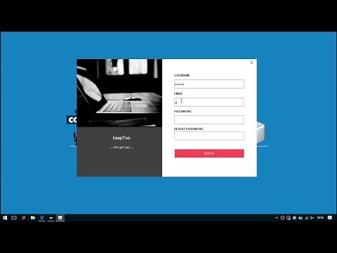 Java Swing Sign Up using Eclipse WindowBuilder