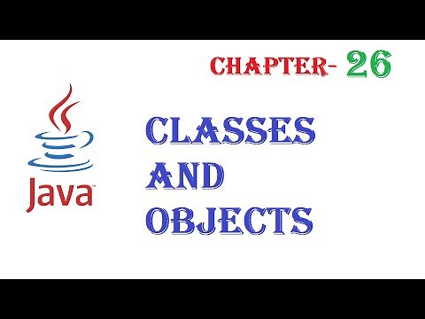 Classes and Objects in Java - Java tutorial - w3Schools - Chapter 26 English