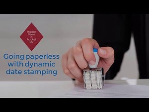 Going paperless with dynamic date stamping | Adobe Acrobat