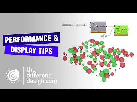 Grasshopper Display & Performance Tips (Easy)
