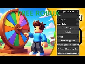 [✨FREE ROBUX GAME] Spin For Free OP SCRIPT (NEW UPDATE)