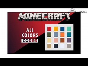 Minecraft color codes