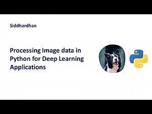 Processing Image data in Python for Deep Learning Applications | Image Processing with Python