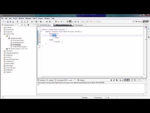 Java Tutorial 16 - boolean : wahr oder falsch?