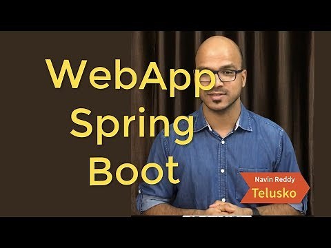 Web App using Spring Boot