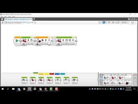 Lego Mindstorms EV3 Programming Ultrasonic Sensors
