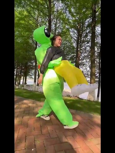 Inflatable Alien Hug Costume #kids #funnycostume