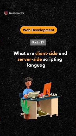 🚀🚀 What are client-side and server-side scripting languages?👨‍💻👨‍💻