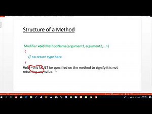 java methods