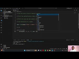 Python while loop to print these programs to practice programming. #python #whileloop