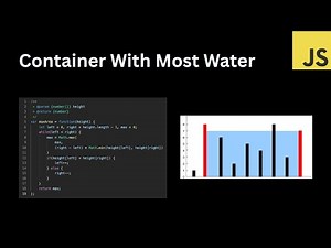 LeetCode Medium: Container With Most Water | Greedy Two-Pointer Solution