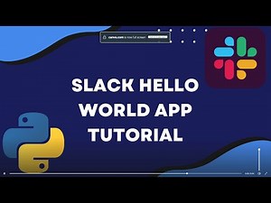 Creating Hello World Slack app using Python Bolt tutorial