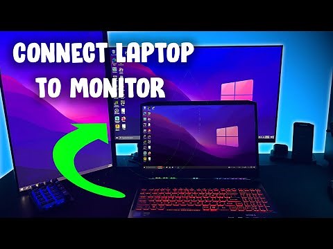 How to Connect Gaming Laptop to External Monitor *2023*