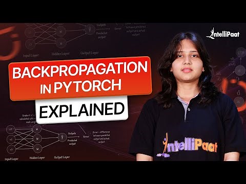 Backpropagation in Neural Networks | PyTorch Backpropagation - Theory and Example | Intellipaat