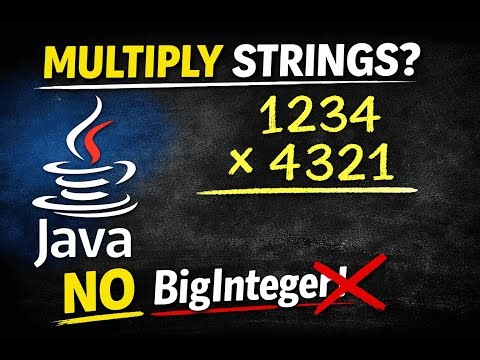 LeetCode 43 Explained | Multiply Strings WITHOUT BigInteger in Java (Long Multiplication Approach)