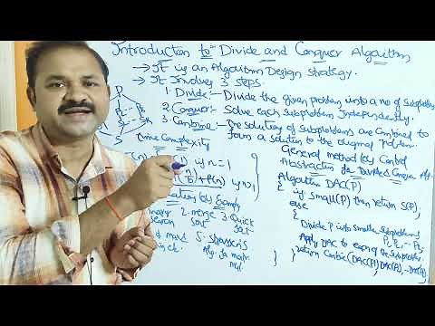 Introduction to Divide and Conquer Algorithm | General Method | Control Abstraction |Time Complexity