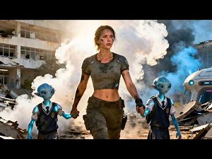 She Walked Out of the Smoke Carrying Two Students—Aliens Began Teaching Her Legend in Schools HFY